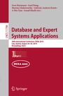 Cover: Database and Expert Systems Applications - Springer