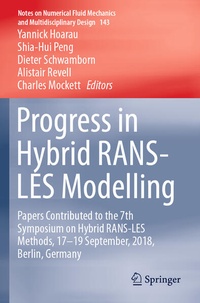 Enlarge image Cover: Progress in Hybrid RANS-LES Modelling - Springer