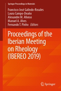 Abbildung von: Proceedings of the Iberian Meeting on Rheology (IBEREO 2019) - Springer