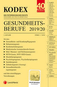 Abbildung von: KODEX Gesundheitsberufe 2019/2020 - LexisNexis ARD ORAC