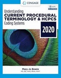 Enlarge image Cover: Understanding Current Procedural Terminology and HCPCS Coding Systems - 2020 - Delmar Cengage Learning