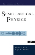 Cover: Semiclassical Physics - CRC Press