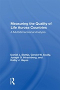Cover: Measuring The Quality Of Life Across Countries - Routledge