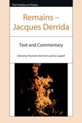 Cover: Remains - Jacques Derrida - Edinburgh University Press