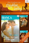 Cover: Die Cowboys aus Brighton Valley (3-teilige Serie) - CORA Verlag