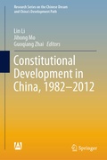 Cover: Constitutional Development in China, 1982-2012 - Springer