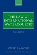 Cover: The Law of International Watercourses - OUP eBook