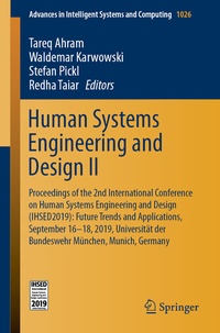 Abbildung von: Human Systems Engineering and Design II - Springer