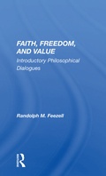 Cover: Faith, Freedom, And Value - Routledge