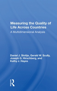 Enlarge image Cover: Measuring The Quality Of Life Across Countries - Routledge