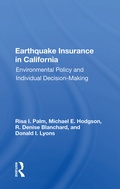 Cover: Earthquake Insurance In California - Routledge