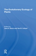 Cover: The Evolutionary Ecology Of Plants - CRC Press