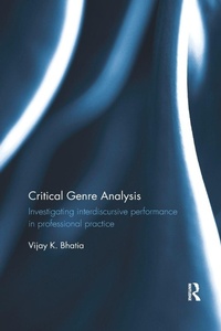 Enlarge image Cover: Critical Genre Analysis - Routledge