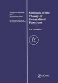Cover: Methods of the Theory of Generalized Functions - CRC Press