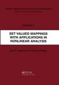 Cover: Set Valued Mappings with Applications in Nonlinear Analysis - CRC Press