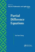 Cover: Partial Difference Equations - CRC Press