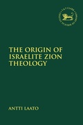 Cover: The Origin of Israelite Zion Theology - T.& T.Clark Ltd