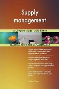 Abbildung von: Supply management A Complete Guide - 2019 Edition - 5STARCooks