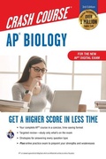 Cover: Ap(r) Biology Crash Course, Book + Online - Research & Education Association