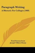 Cover: Paragraph Writing - Kessinger Publishing