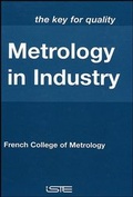 Cover: Metrology in Industry - Wiley-ISTE
