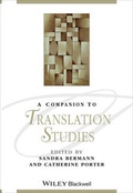 Cover: A Companion to Translation Studies - Wiley-Blackwell
