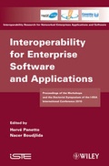 Cover: Interoperability for Enterprise Software and Applications - Wiley-ISTE