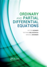 Enlarge image Cover: Ordinary and Partial Differential Equations - CRC Press