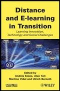 Cover: Distance and E-learning in Transition - Wiley-ISTE