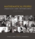 Cover: Mathematical People - CRC Press