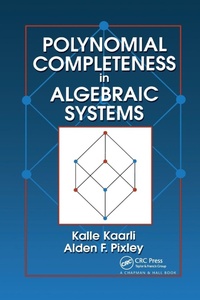 Abbildung von: Polynomial Completeness in Algebraic Systems - Chapman & Hall/CRC