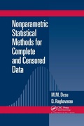 Cover: Nonparametric Statistical Methods For Complete and Censored Data - Chapman & Hall/CRC