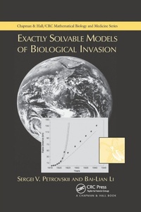 Enlarge image Cover: Exactly Solvable Models of Biological Invasion - Chapman & Hall/CRC