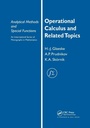 Cover: Operational Calculus and Related Topics - Chapman & Hall/CRC
