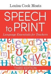 Enlarge image Cover: Speech to Print - Brookes Publishing Co