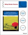 Cover: Exploring Management, Binder Ready Version - Wiley