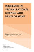 Cover: Research in Organizational Change and Development - Emerald Publishing Limited