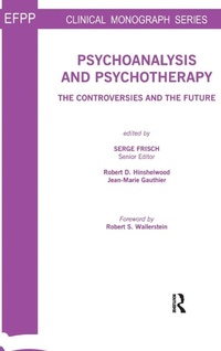 Enlarge image Cover: Psychoanalysis and Psychotherapy - Routledge