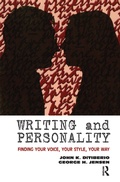 Cover: Writing and Personality - Routledge