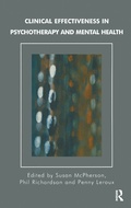 Cover: Clinical Effectiveness in Psychotherapy and Mental Health - Routledge