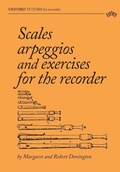 Cover: Scales, arpeggios and exercises for the recorder - NORTHERN BEE BOOKS