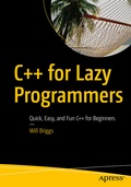 Cover: C++ for Lazy Programmers - APress