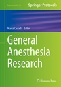 Cover: General Anesthesia Research - Humana Press Inc.