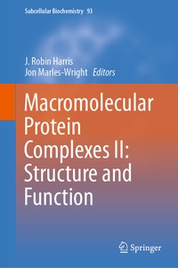 Abbildung von: Macromolecular Protein Complexes II: Structure and Function - Springer