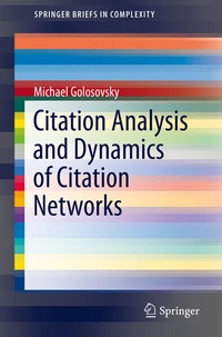 Enlarge image Cover: Citation Analysis and Dynamics of Citation Networks - Springer