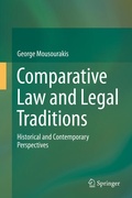 Cover: Comparative Law and Legal Traditions - Springer