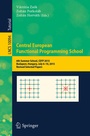 Cover: Central European Functional Programming School - Springer