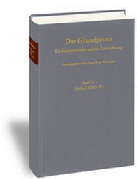 Abbildung von: Band 24: Artikel 97 bis 104 (sowie gestrichene Artikel 130 und 134 HChE) - Vittorio Klostermann Verlag