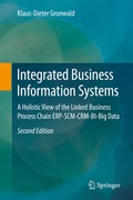 Cover: Integrated Business Information Systems - Springer
