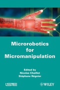 Cover: Microrobotics for Micromanipulation - Wiley-ISTE
